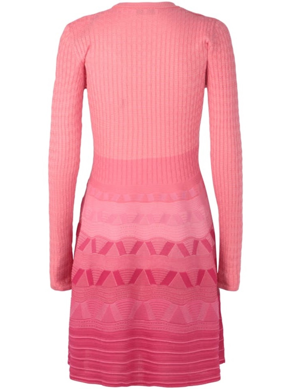 MISSONI | WAVE-PATTERN LONG SLEEVE DRESS size L NWT - Picture 3 of 3